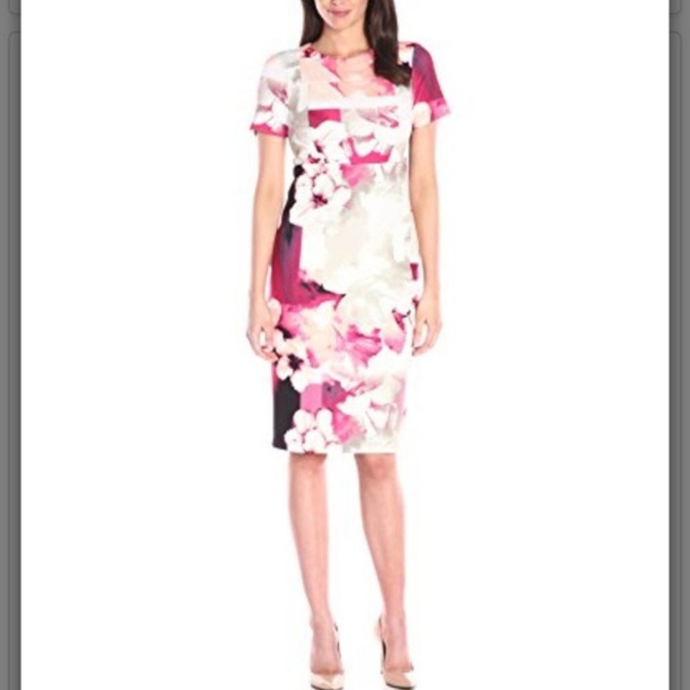Calvin Klein Floral Sheath Dress *MISSING SIZE*